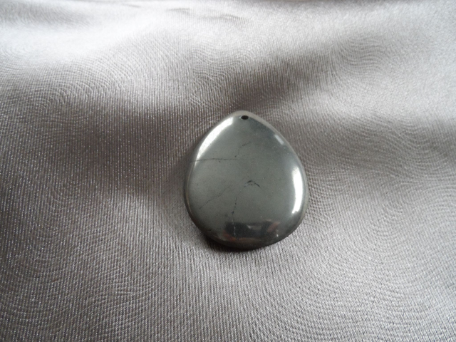 Pendentif Larme de Pyrite