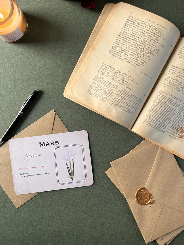 Carte 03. Mars, le Narcisse