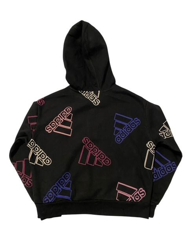 Sweat à capuche à motif pour enfant – Adidas