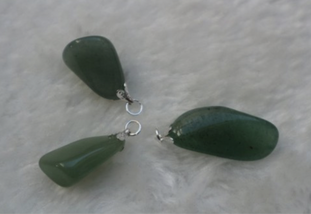 Pendentif aventurine verte