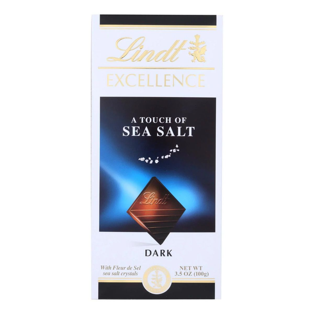 Lindt Excellence A Touch Of Sea Salt Dark Chocolate 100g