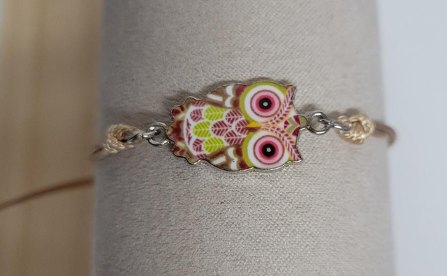 Bracelet simple chouette 