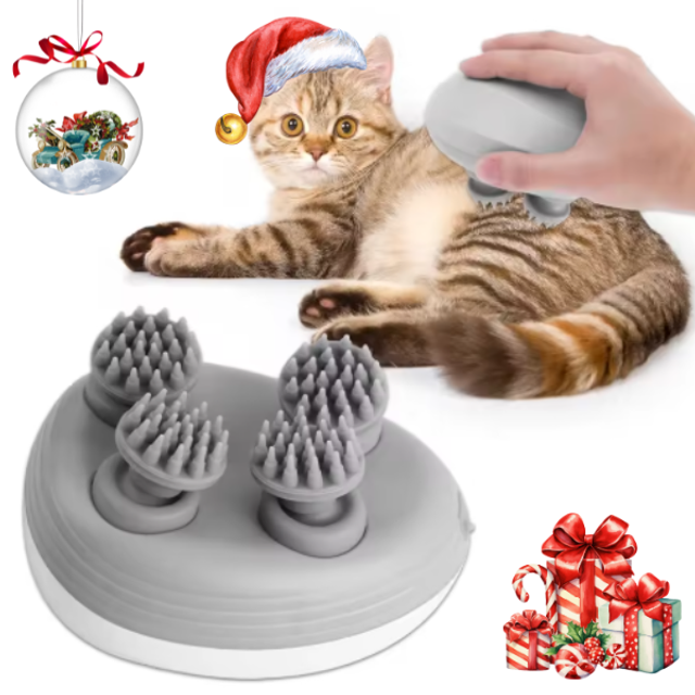 Masseur électrique pour chat 