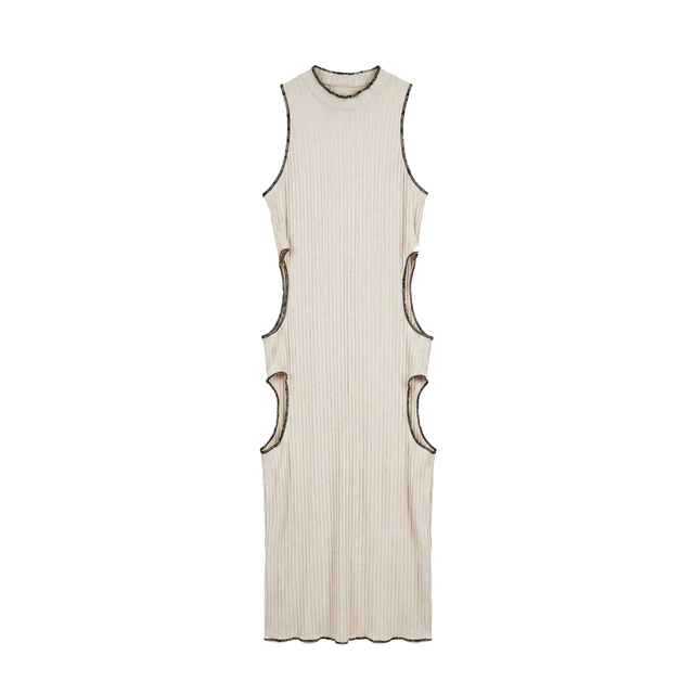 VORTEX BEIGE DRESS