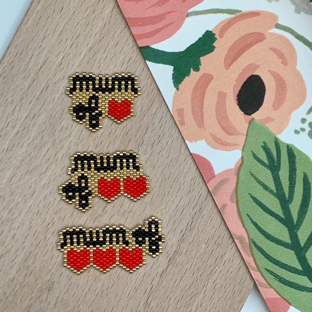 Broche Mum Of