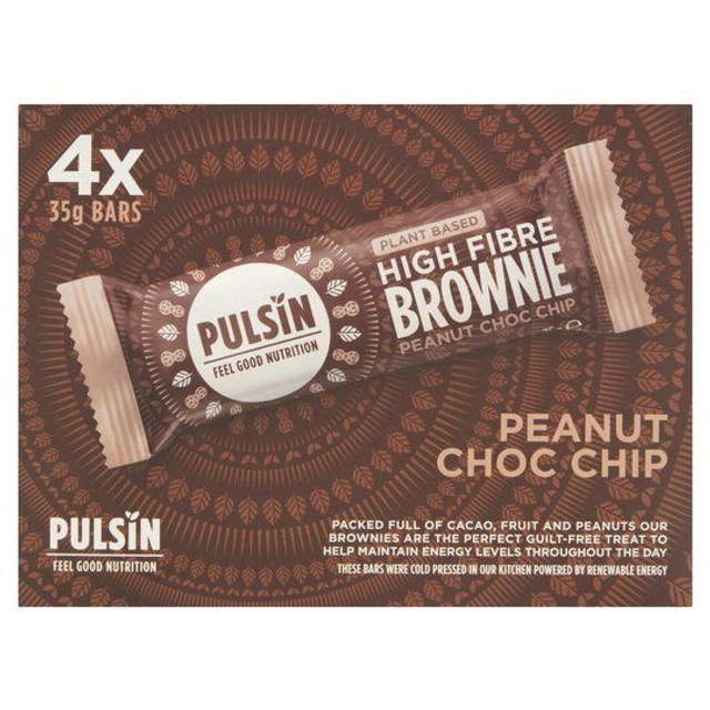 Pulsin Peanut Choc Chip 35g