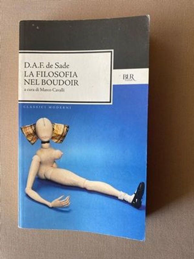 D.A.F. de Sade, La Filosofia nel Boudoir