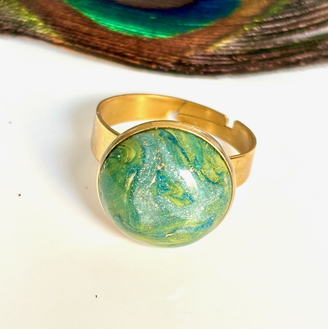 Bague « Reflet d’Amazonie »