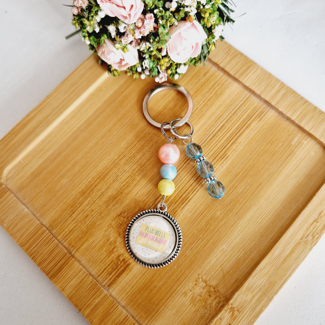 Porte Clé Plus Belle Marraine Du Monde  (1)