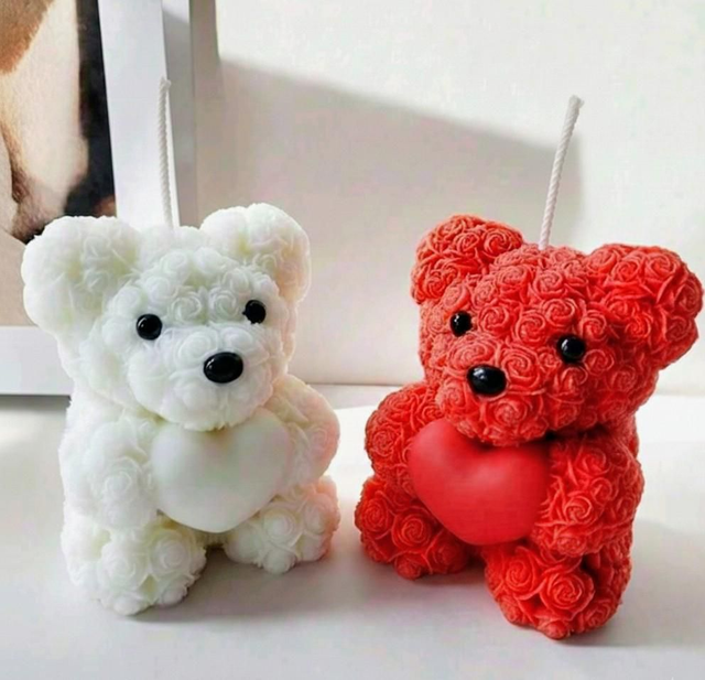 Мече от рози "Сладка муцунка"