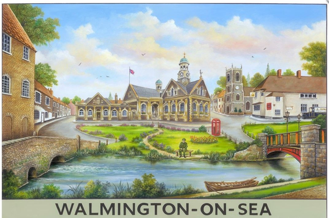 Walmington on Sea prints &amp; puzzle