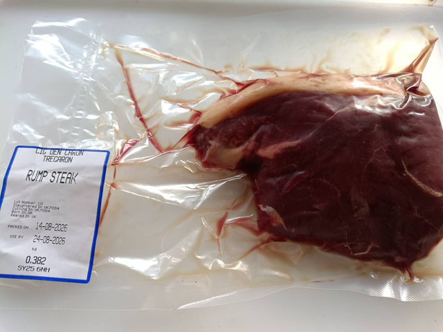 Rump steak per kilo