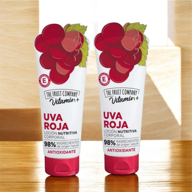 Lotion corporelle fruit rouge X2