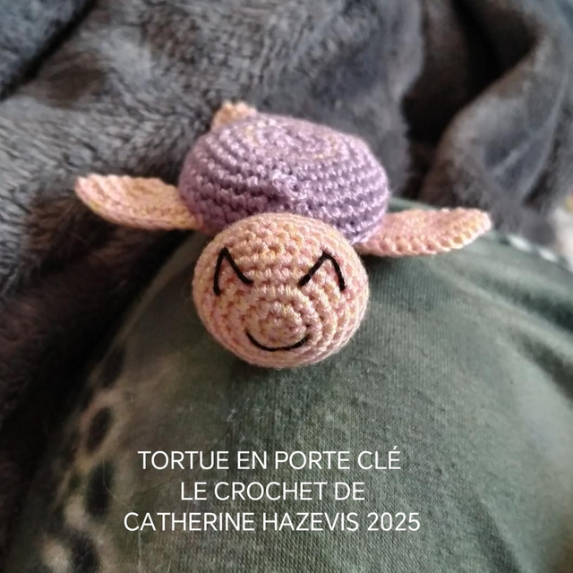 2025 TORTUE EN PORTE CLÉ 