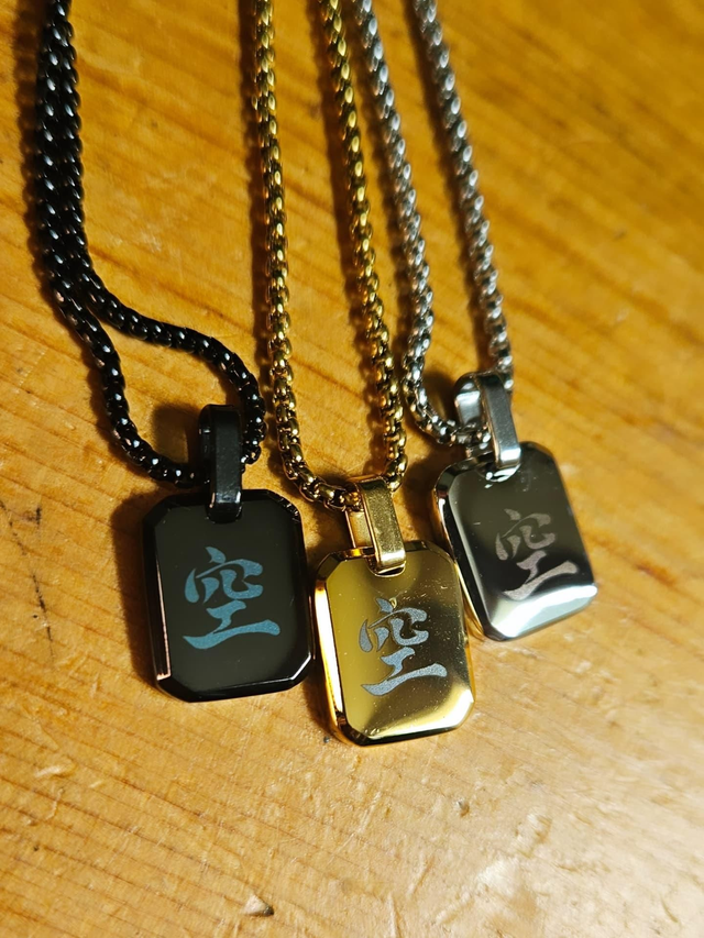 Collier élémentaire kanji terre 🌱