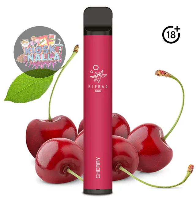 Elfbar 600 Cherry 20mg Nikotin