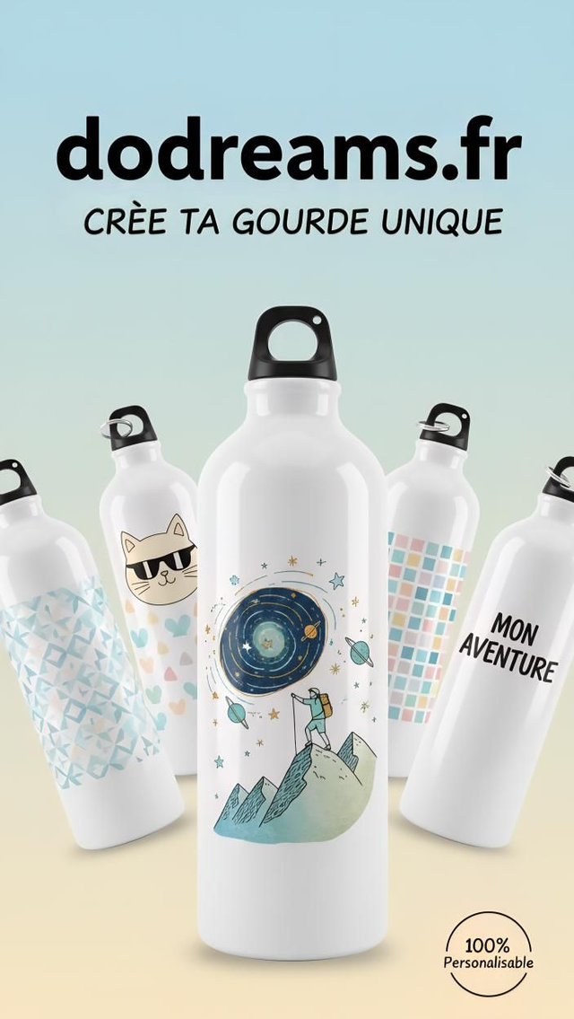 Gourde personnalisable 