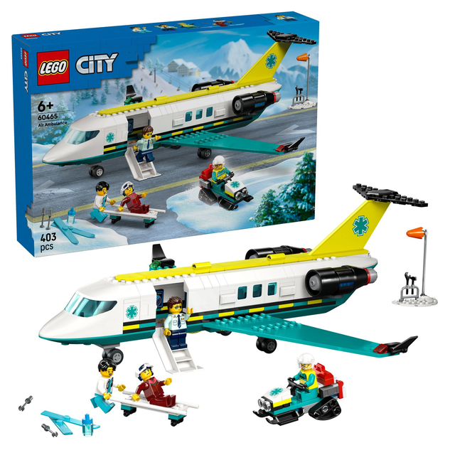 LEGO 60465 City Notfallrettungsflugzeug