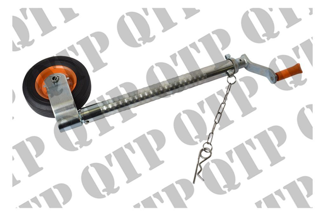 Trailer Jockey Wheel Serrated 48mm Shaft Rotolock (51303)