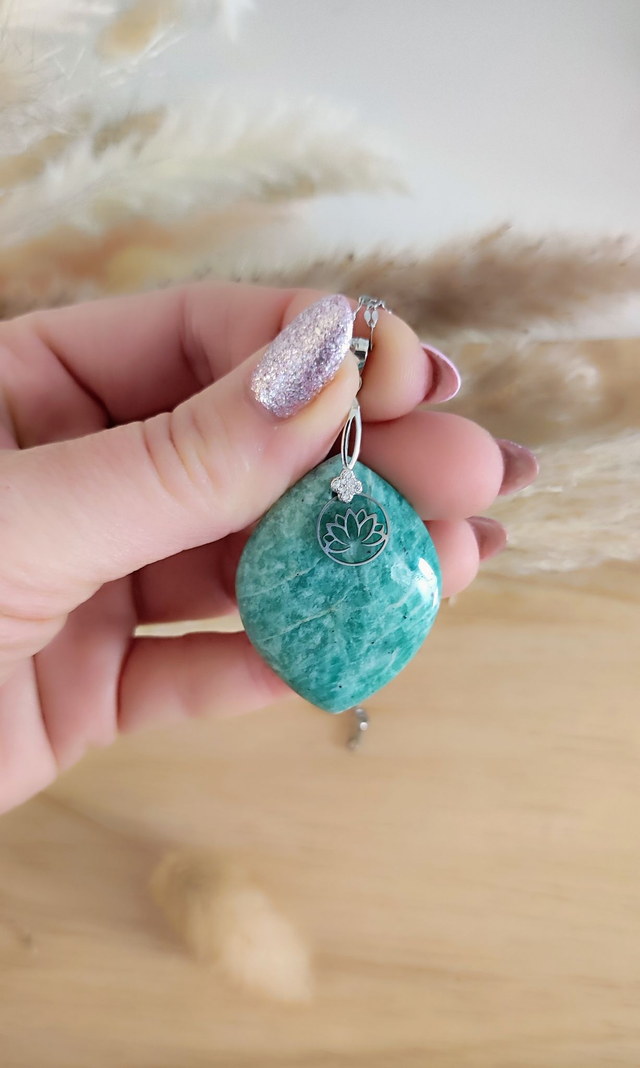 Pendentif Amazonite