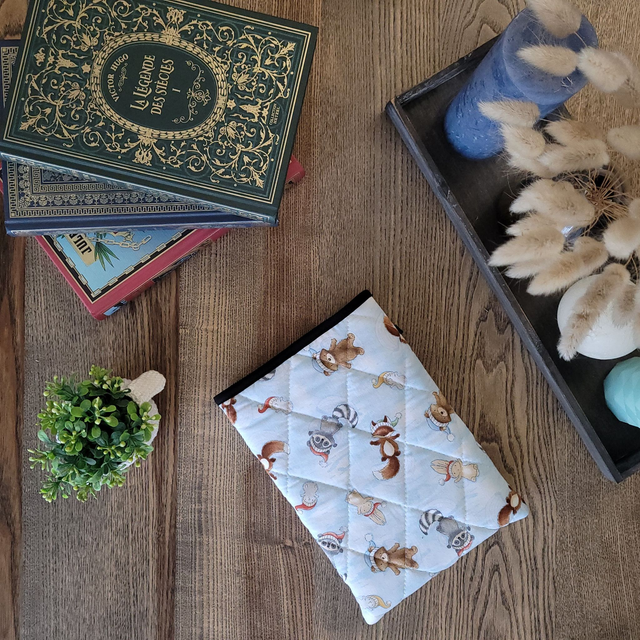 Pochette pour livre Grand Format : Anges dans la neige