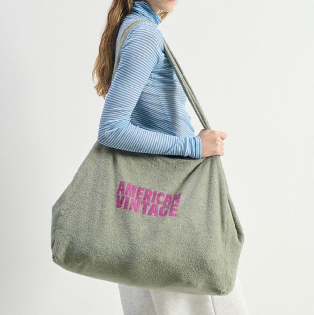 American Vintage Tote Bag Bobypark Clay