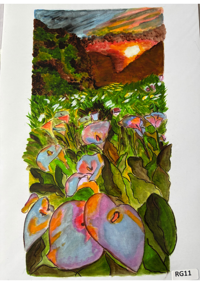 Lilies in the valley - A4 print