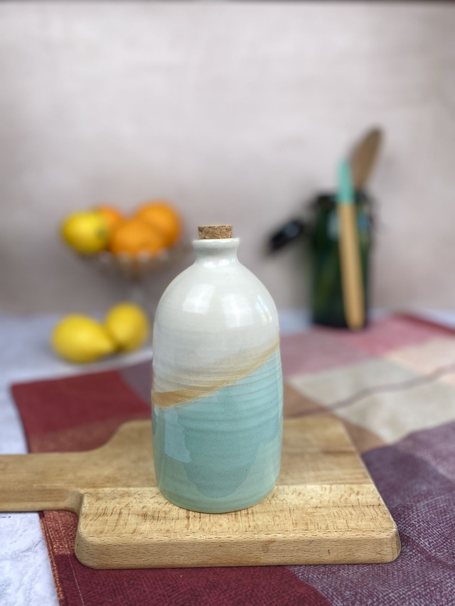 Bouteille _ Blanc & lagon