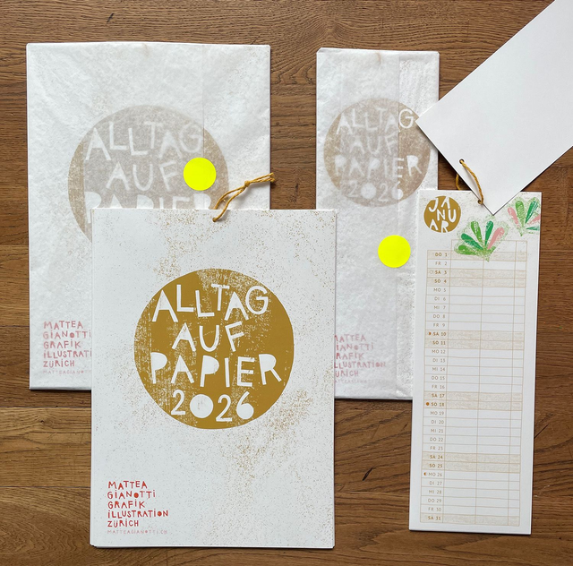 KLEIN ALLTAG AUF PAPIER | Mattea Gianotti