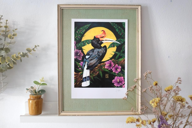 Hornbill Print