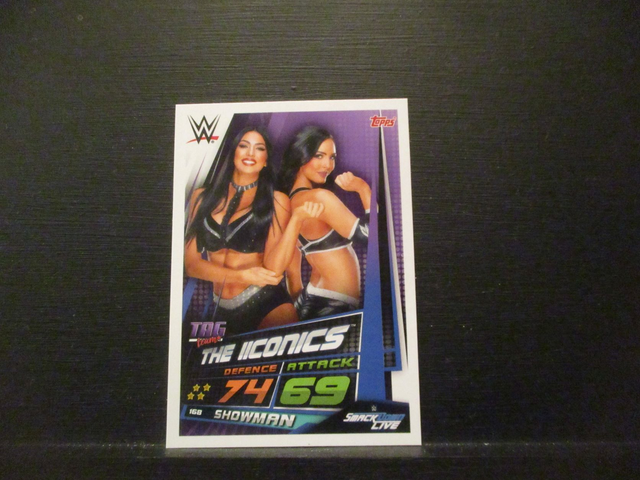 The Iconics - Tag Team Slam Attax Universe Original Trading Card #168