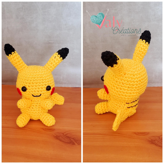 Mini "pikachu" ( sur commande)