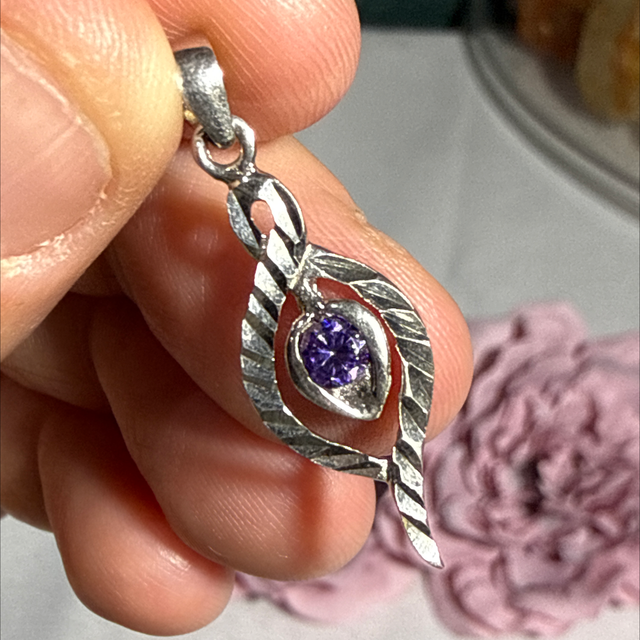 Amethyst s925 pendent 
