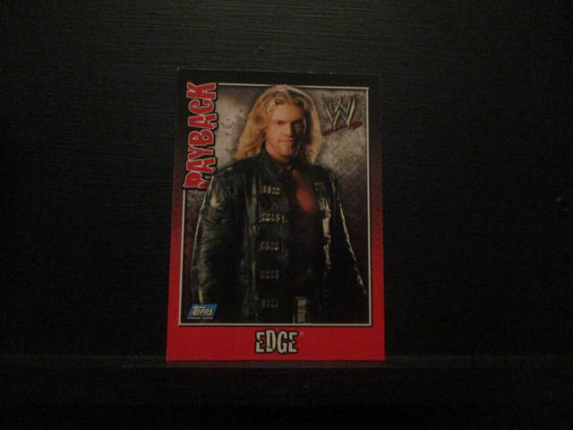 Edge - Payback Original Trading Card #3