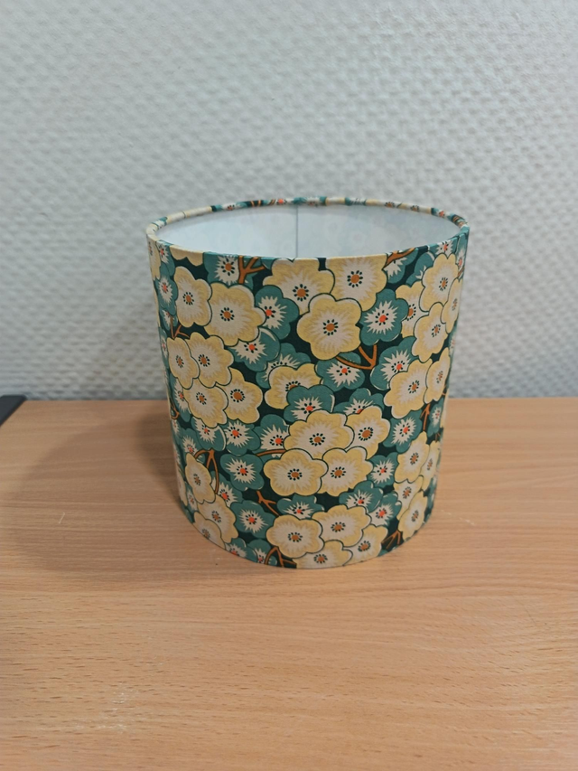 Abat-jour diam 15 cm Cerisier du japon vert