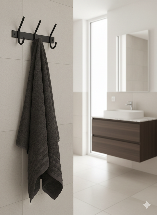 Serviette de bain personnalisable - Police Mali