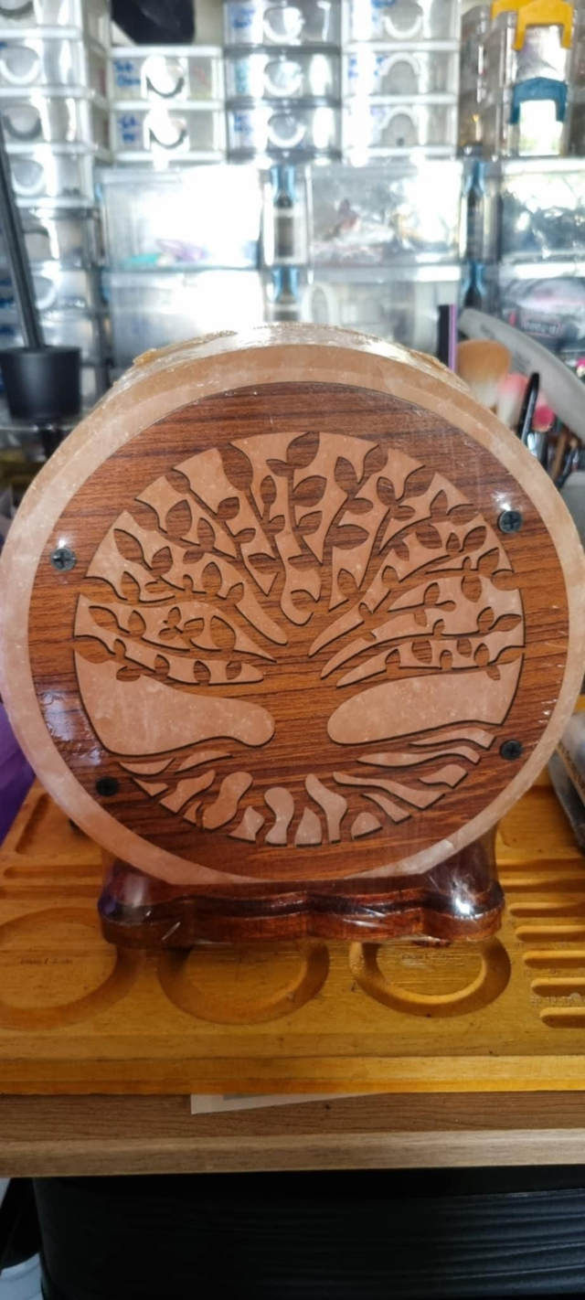 Lampe de sel arbre de vie