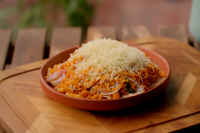 Surti Aloo Puri Cheese