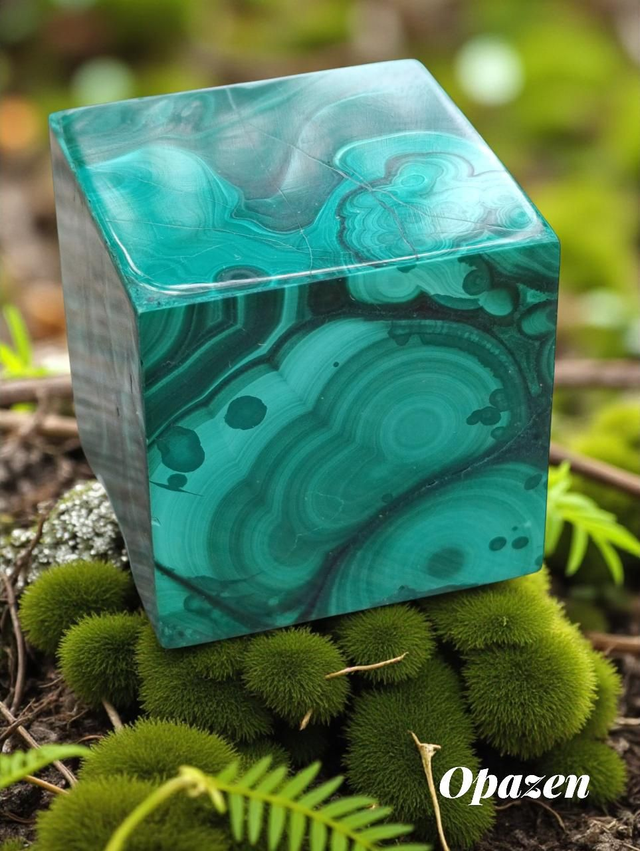 Cube 3 Malachite 