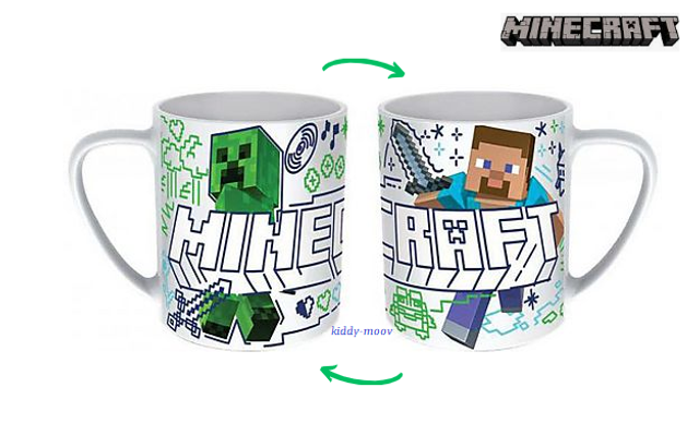 Tasse en porcelaine Minecraft Explore More 235 ml