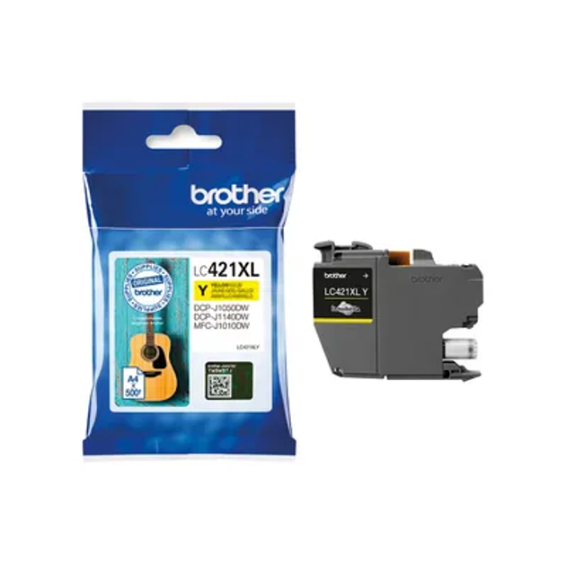 Brother LC421XLY Original Ink Cartridge Yellow