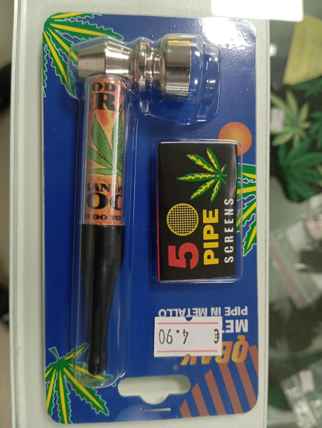 Pipa de fumar mediana