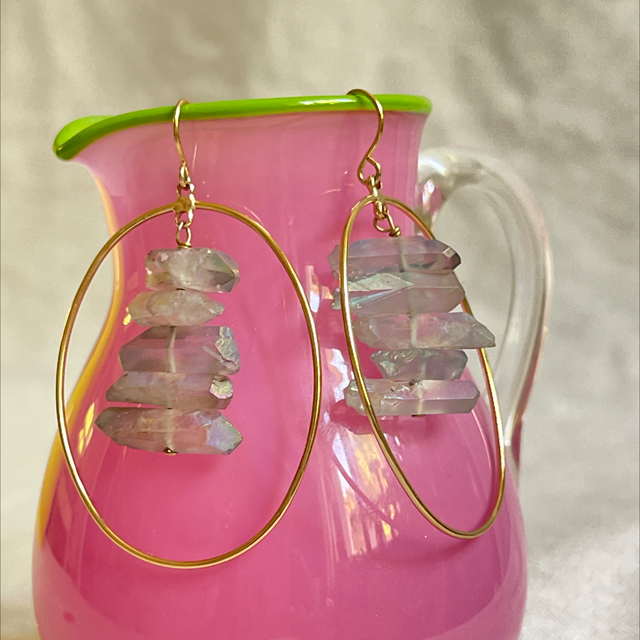 Ohrringe Quarz 