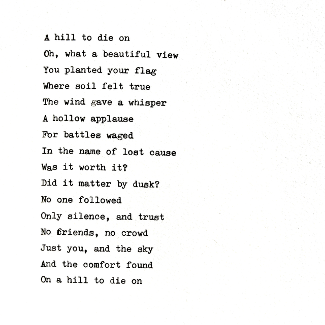 Daily Poem No. 15