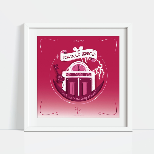 Illustration Attractions Légendaires | 11 Tower Of Terror