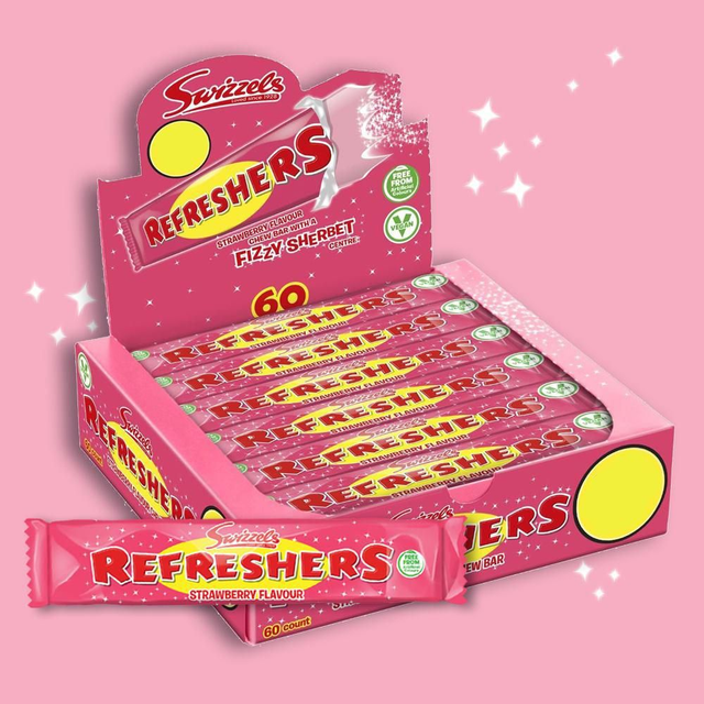 Pink refresher bar full box of 60
