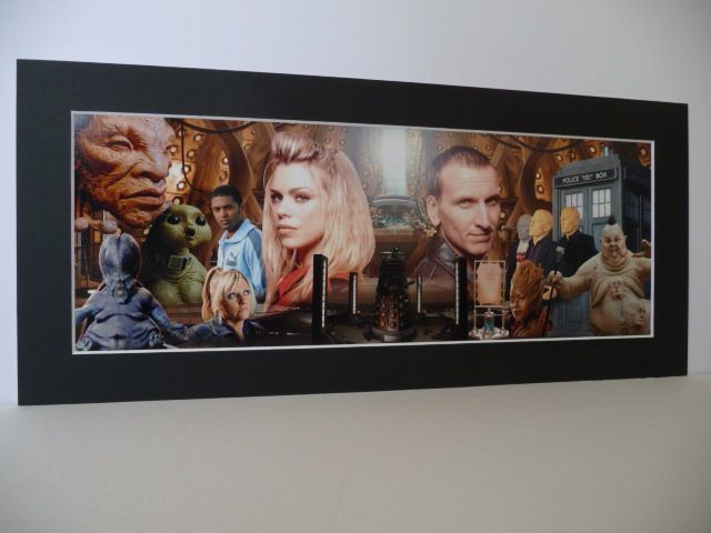 Dr Who - Christopher Eccleston Print