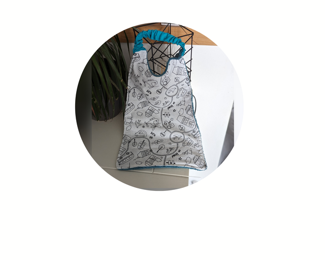 Serviette élastiquée