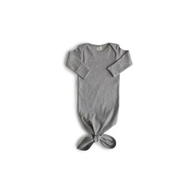 MUSHIE- Knotted Gown - Grey 