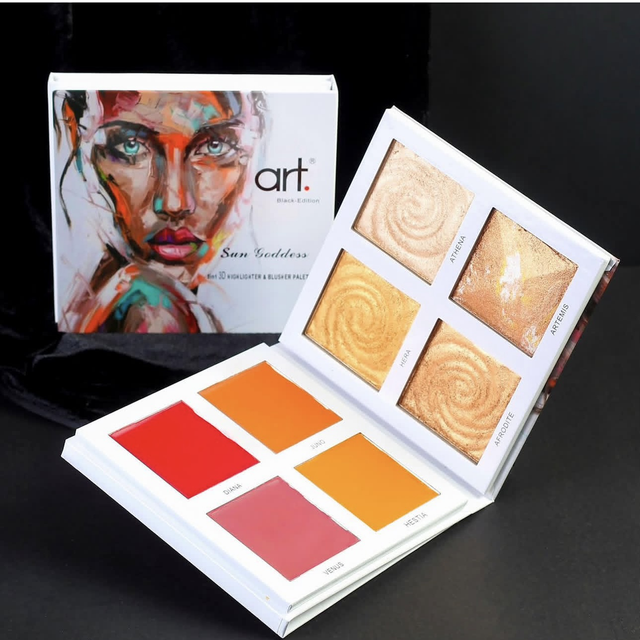 Palette blush & Higlighter ART 